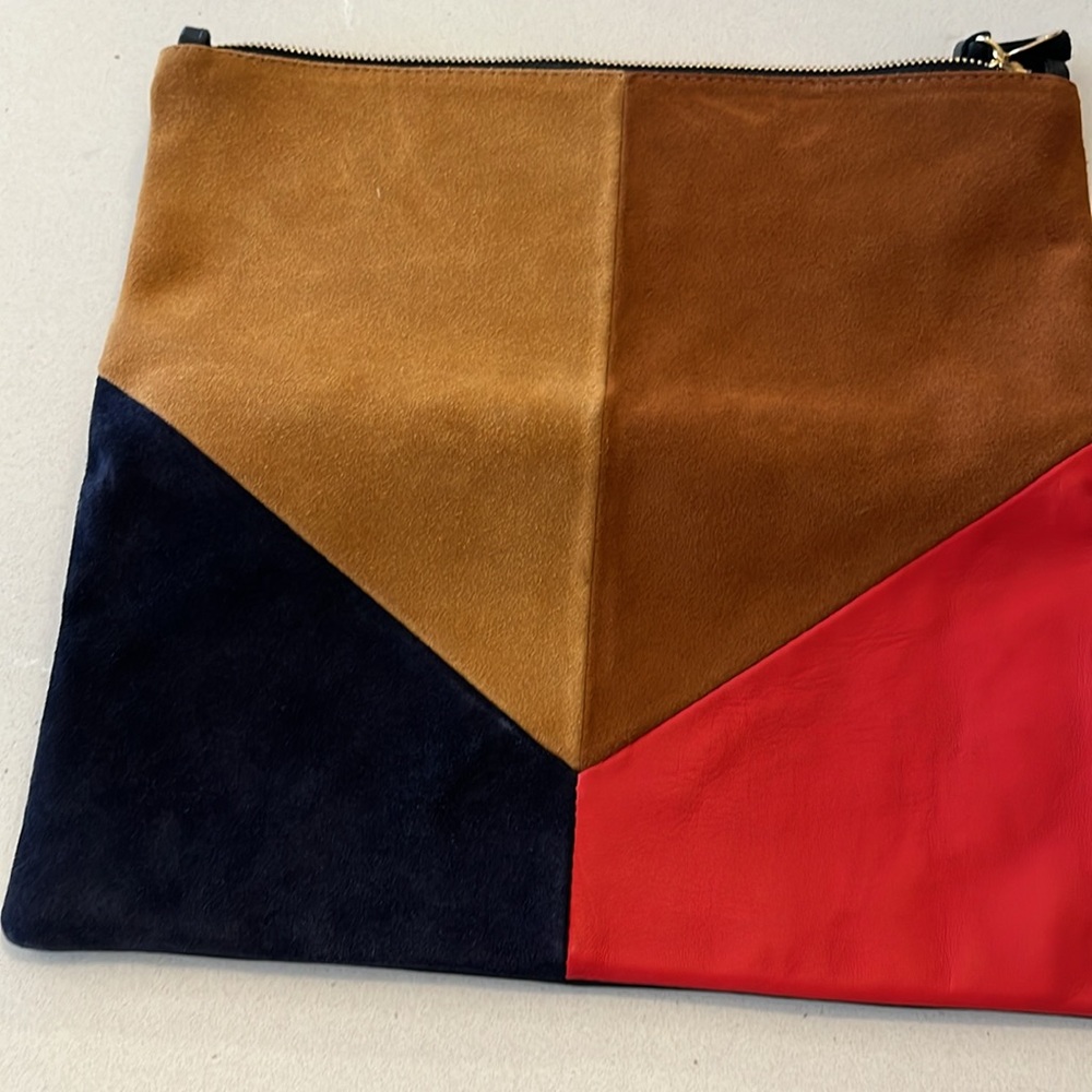 Clare Fold Over Clutch w/ Tabs